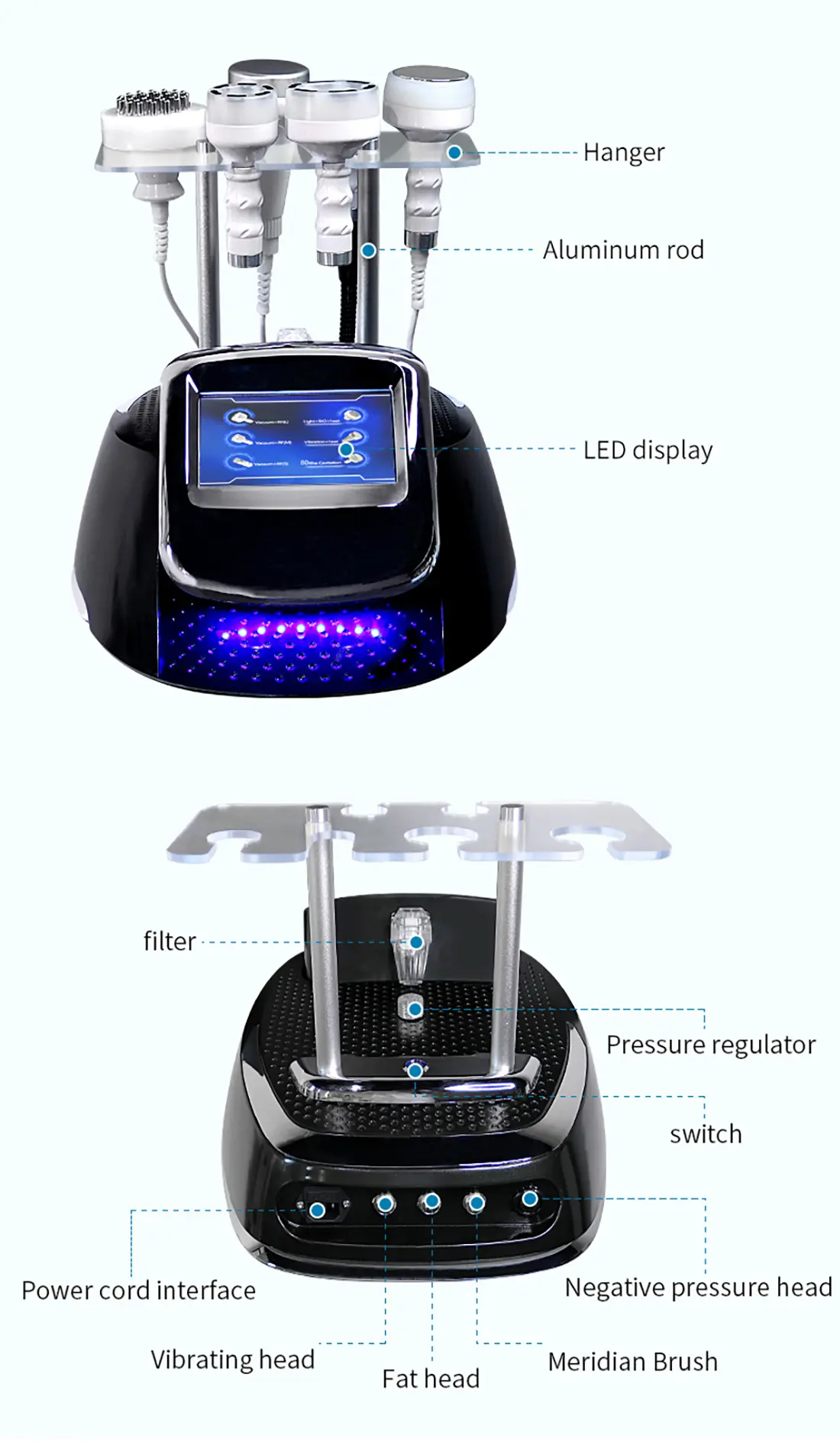 80k cavitation machine treatment