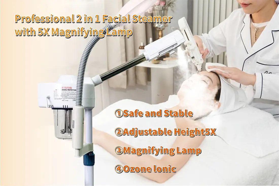 facial steamer display