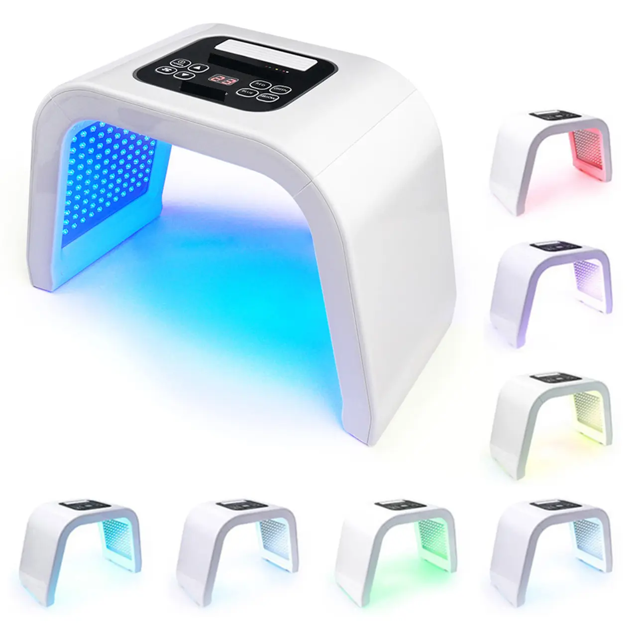 Custom 7 Colors Photon Led Light Face Treatment Machine Suppliers, Supplier