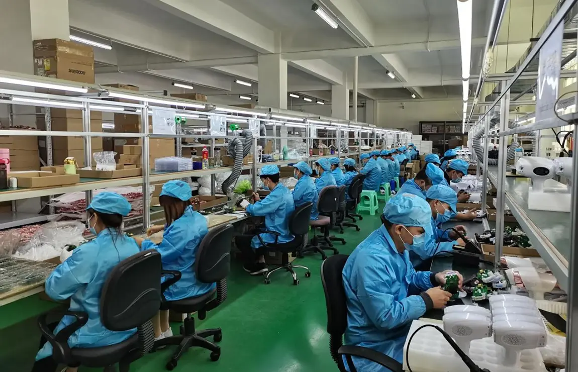 Aidiesin team and workshop in Shenzhen