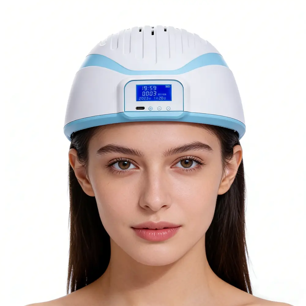 CE Certification VCSEL Laser Light Hair Regrow Hat For Home & Salon Use Exporter, Suppliers