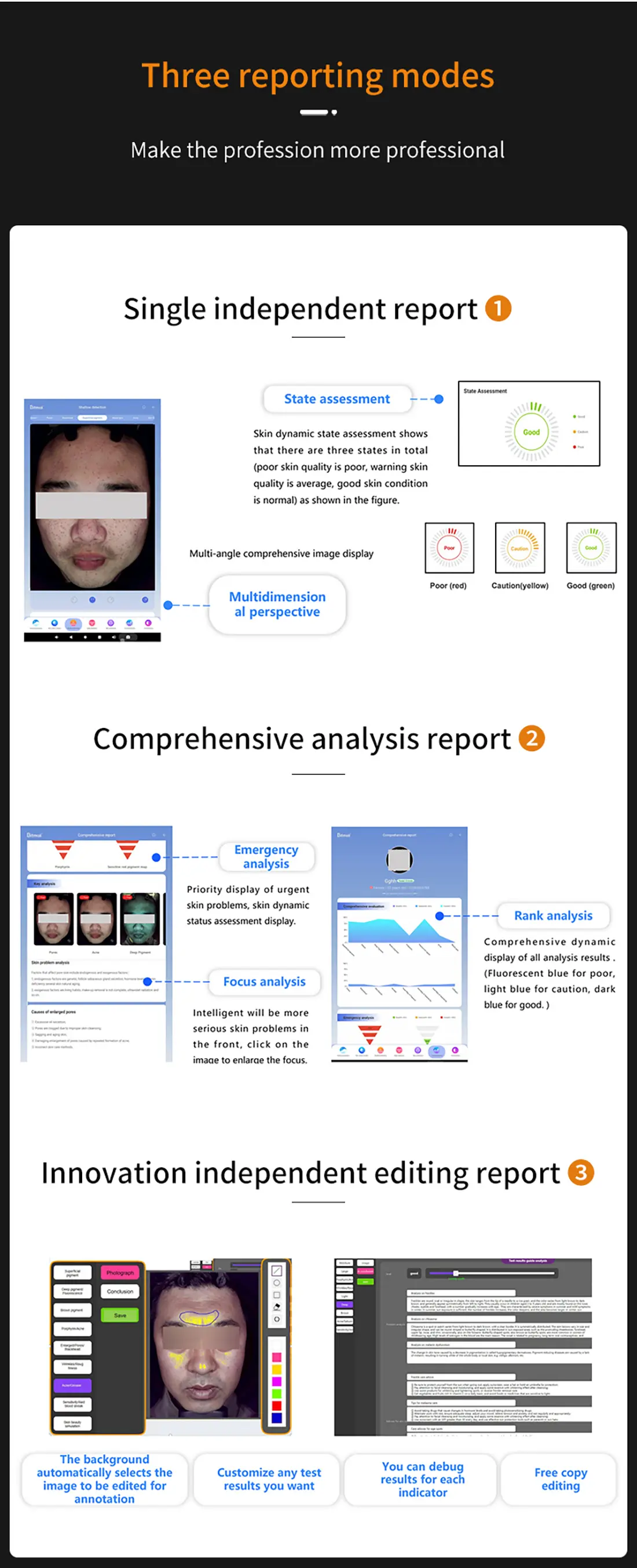 AD-M42 Skin Analyzer Feature Details 4