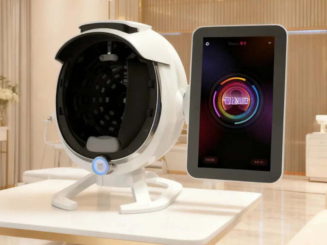 Aidiesin next-generation AI skin analysis machine