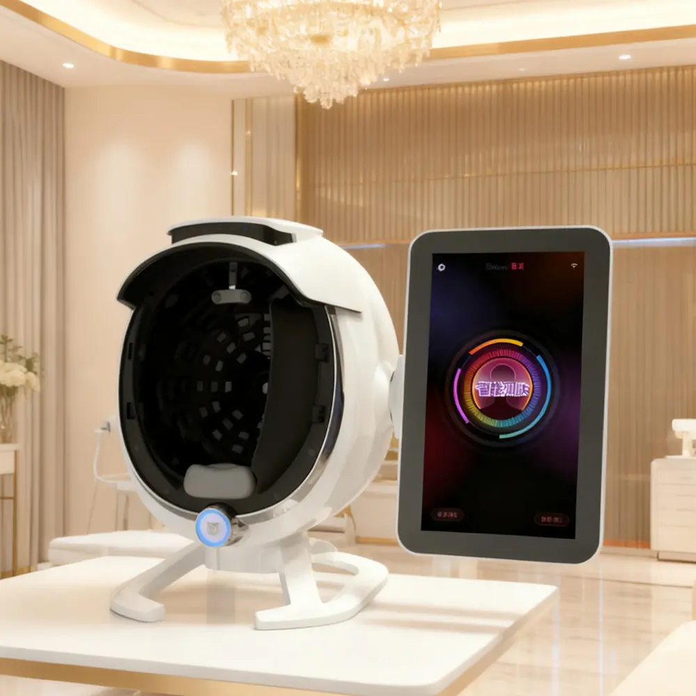Buy AI face skin quality and moisture analysis machine with scalp analyzer Factories, Manufacturers
