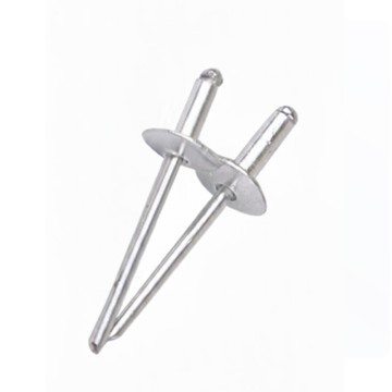 Aluminium Steel Large Flange Blind Rivets wide head