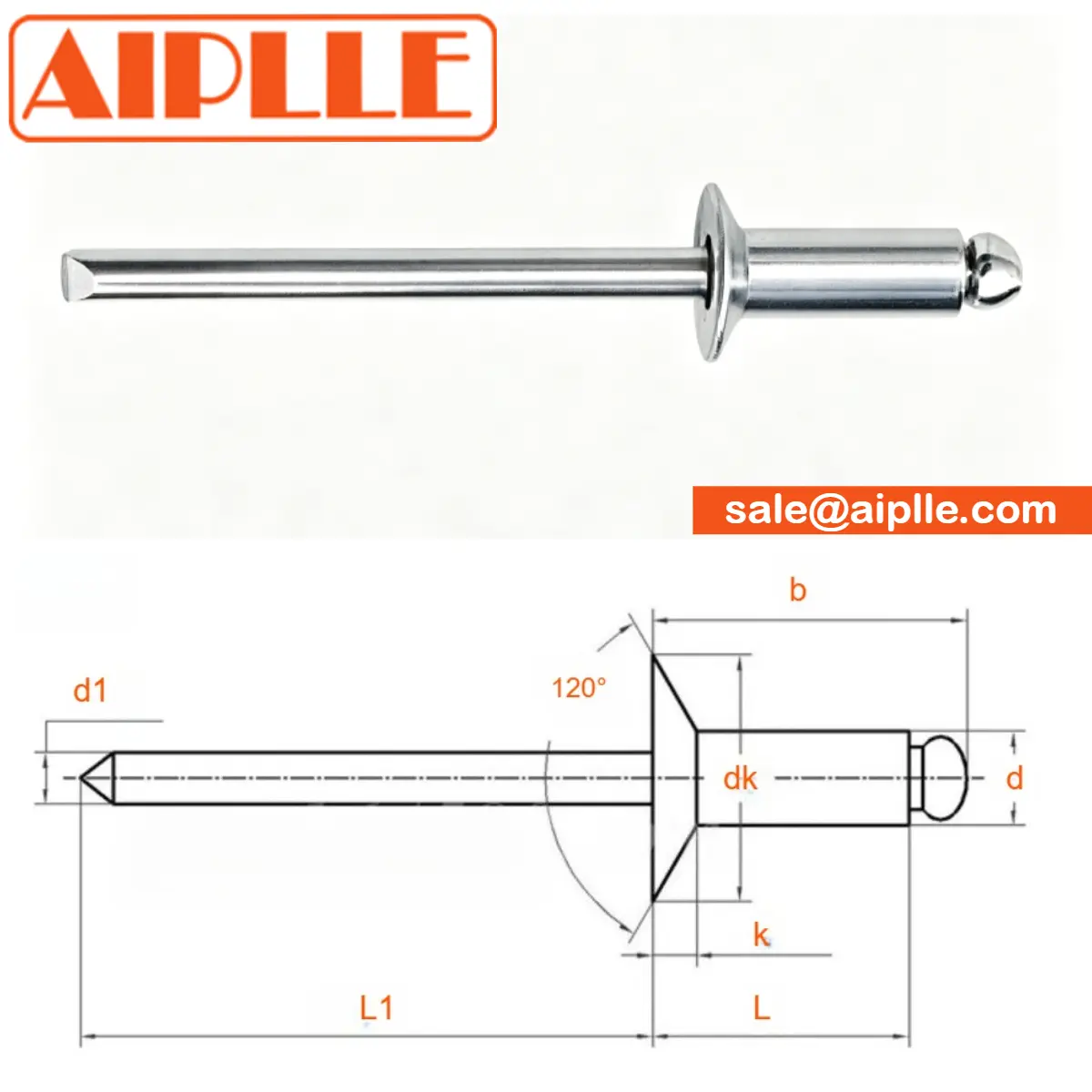 Wholesale China Factory Suppliers of Steel Countersunk Head Blind Rivets - Durable, Reliable & Shear Resistant Connection Manufacturers, Factory