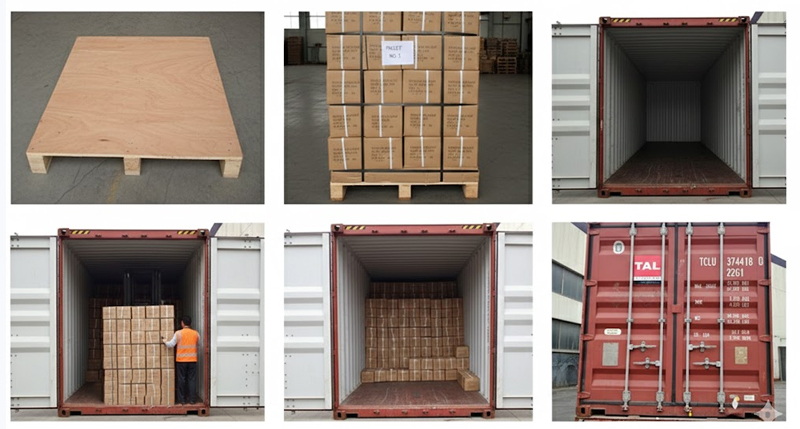 Blind rivet package and loading