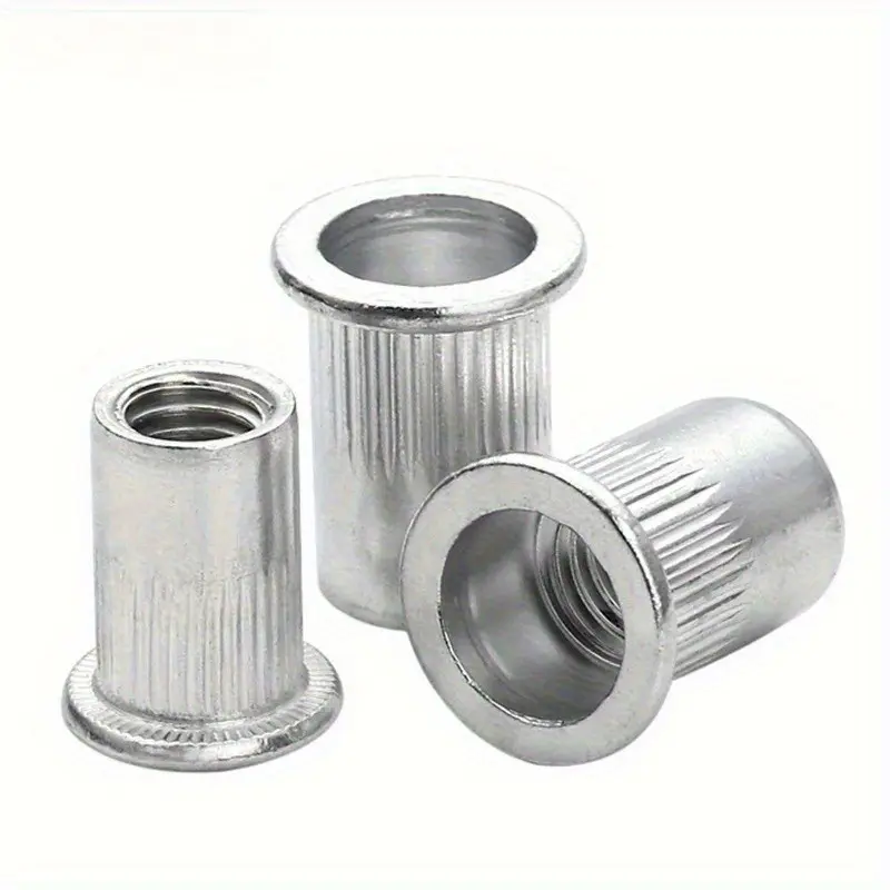 China China Open End Flat Head Knurled Body Rivet Nuts - High-Strength Nutserts from Reliable Suppliers & Factory Manufacturer, Supplier