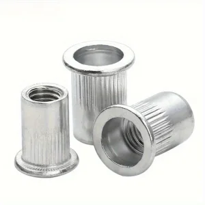China China Open End Flat Head Knurled Body Rivet Nuts - High-Strength Nutserts from Reliable Suppliers & Factory Manufacturer, Supplier