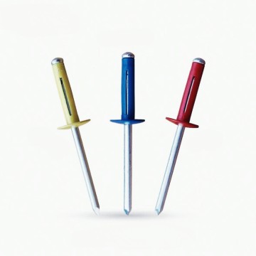Colorful Aluminum Tri-Fold Blind Rivets multiple colors