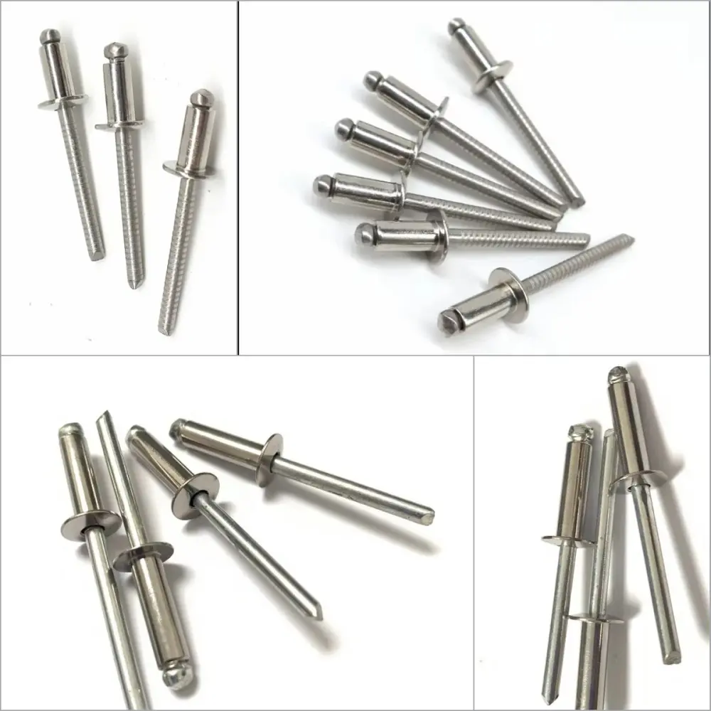 China Stainless Steel Open End Blind Rivets Suppliers, Factory