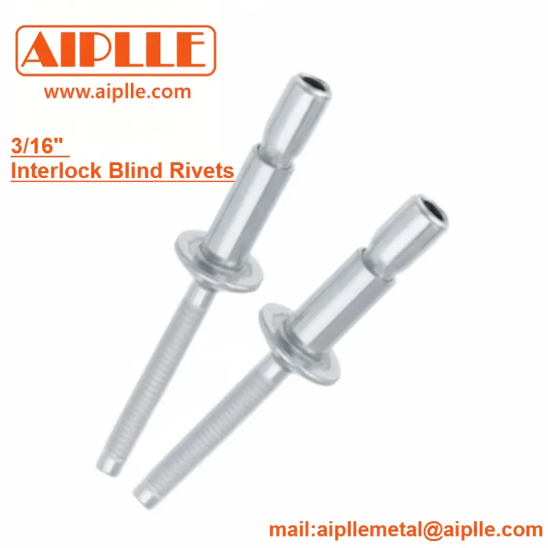 Wholesale 3/16" Interlock blind rivets Supplier, Factories