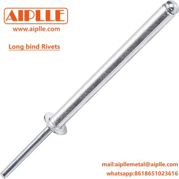 1/8 inch extra long aluminum steel blind rivets