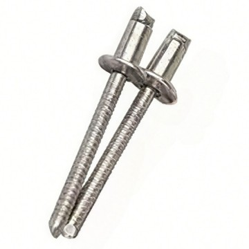 Stainless Steel Open End Blind Rivets dome head