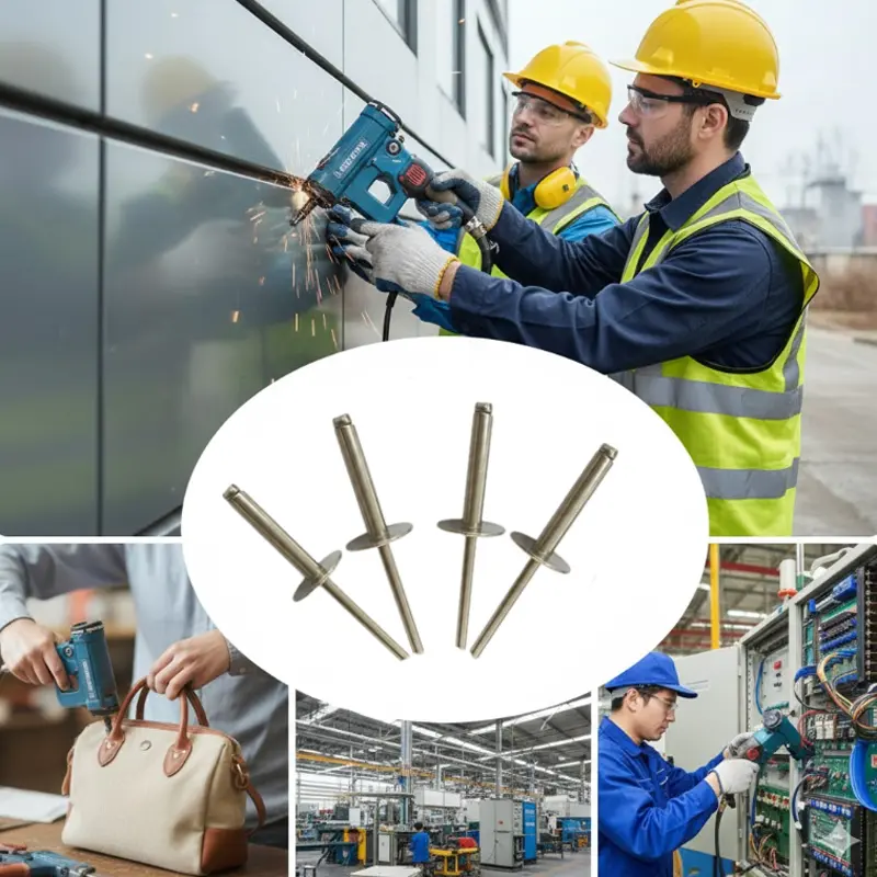 China China Suppliers Factory Stainless Steel Large Head Blind Rivets for Superior Durability and Rust Resistance Supplier, Factory