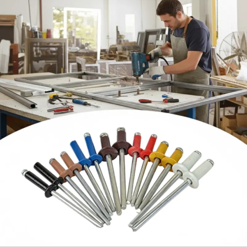 China Colorful Aluminum Steel Dome Head Blind Rivets - China Suppliers & Factory with RAL Finishes Supplier, Factories