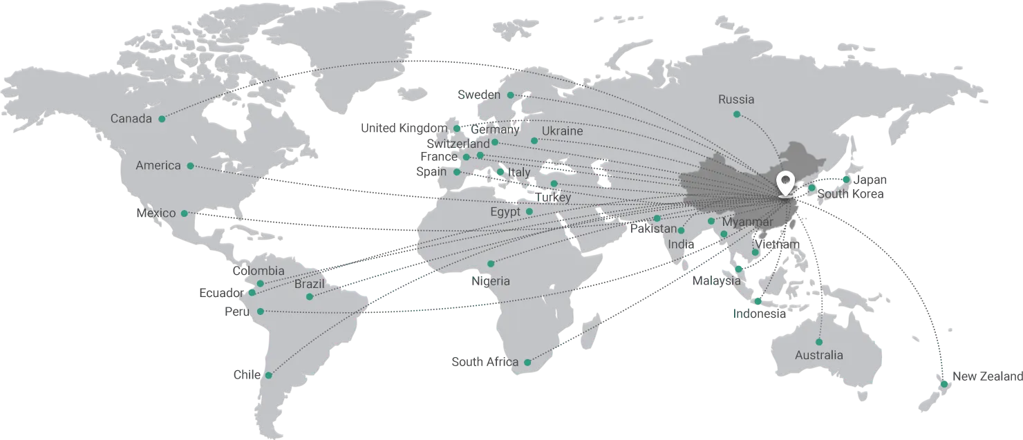 Global Distribution Map