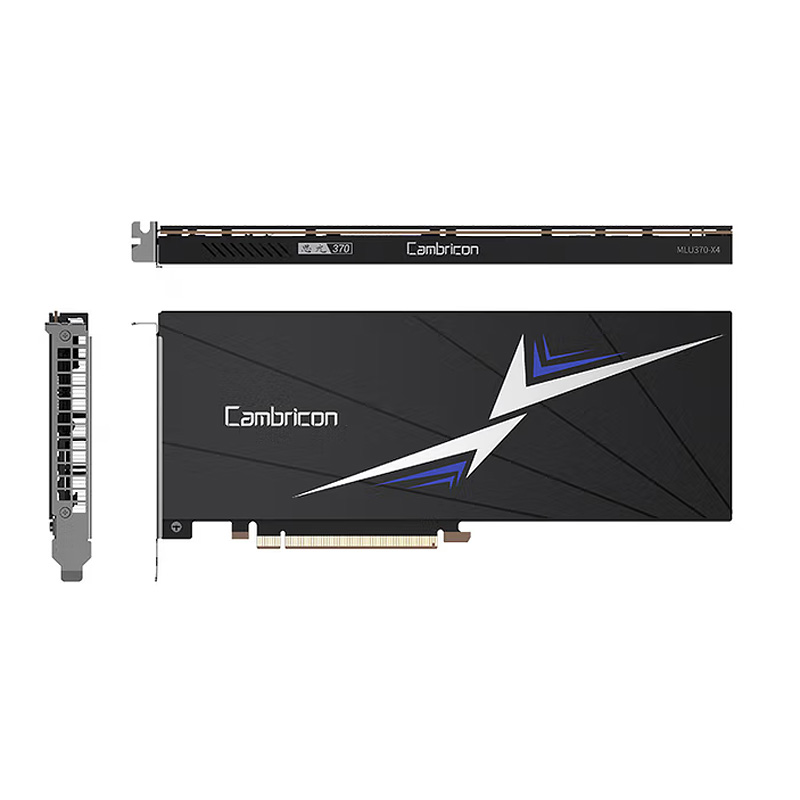 Cloud Data Center Processing Advanced Intelligent Computing Cambricon MLU370-X4 AI Graphics Card