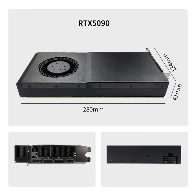 Brand New Stock RTX5090 32GB Custom GPU Turbo Graphics Card Artificial Intelligence Simulation Computing Graphics Card