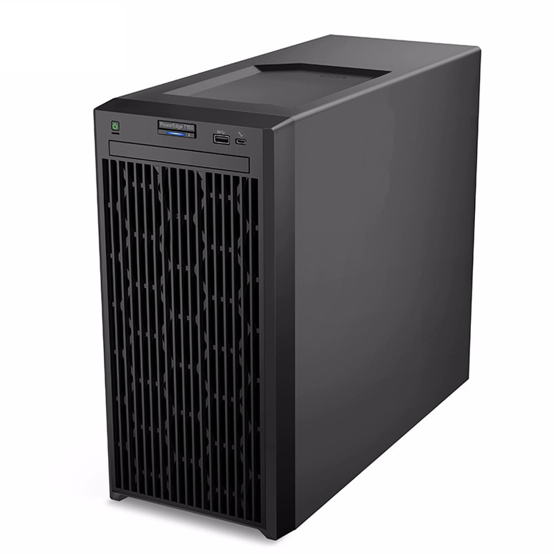 For PowerEdge T150 Tower Server Intel Xeon E-2314 8GB DDR4 4TB SATA NAS Home Office Use Small Form Factor 3-Year Warranty 300W
