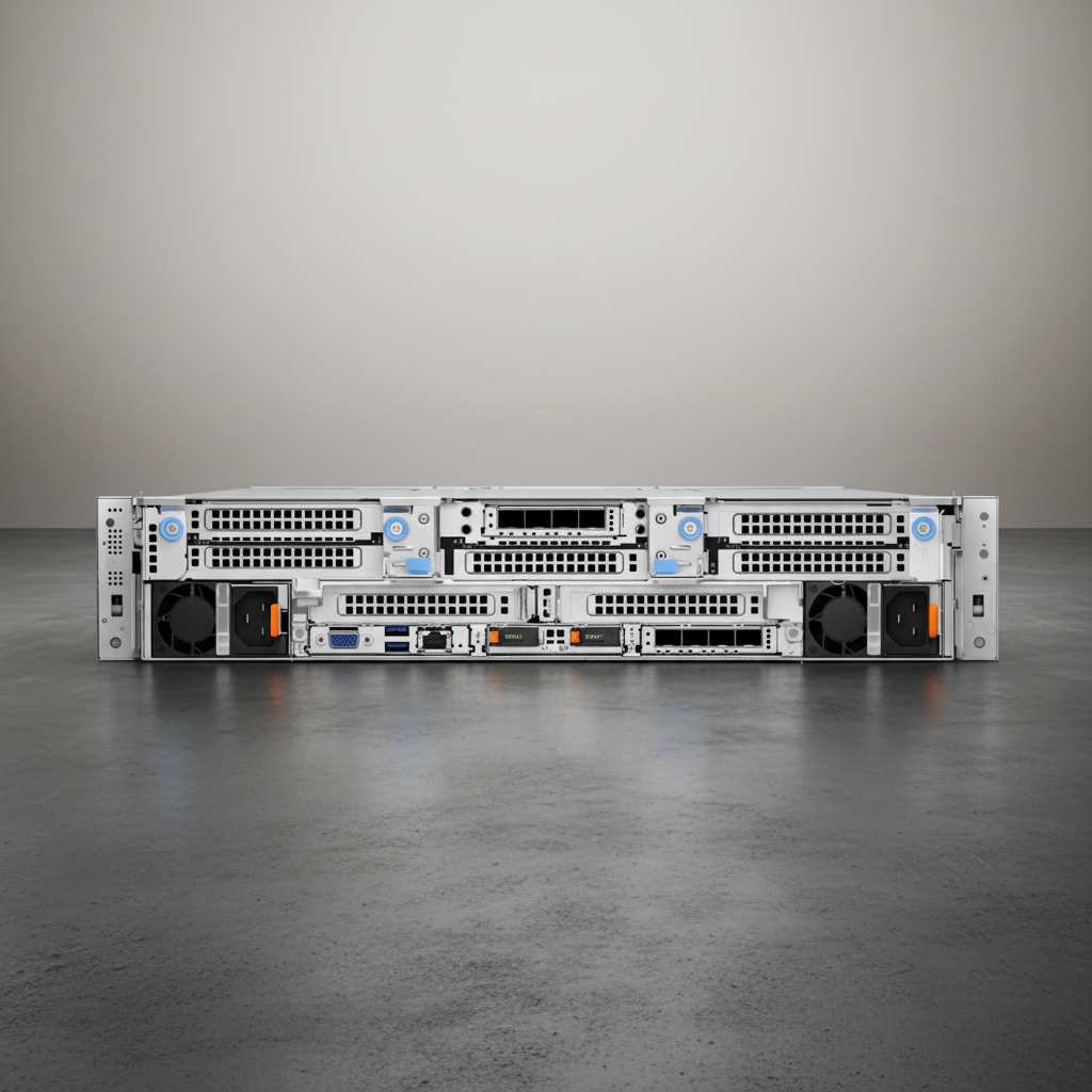 Professional Secure DELL PowerEdge R7725 2U Rackmount Robust Enterprise Grade Business Computing Solution Rack Unit Server