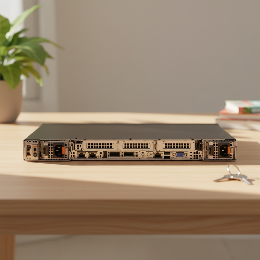 Expandable Dell R6625 Server 1U Rackmount Server Powerful Enterprise Level Hardware for Business IT Solutions