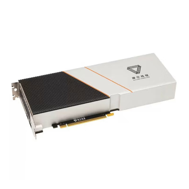 New High Compatibility Moorethreads S3000 Low Profile GPU Fan Cooling GDDR6 for Multimedia Processing Desktop Computer Upgrade