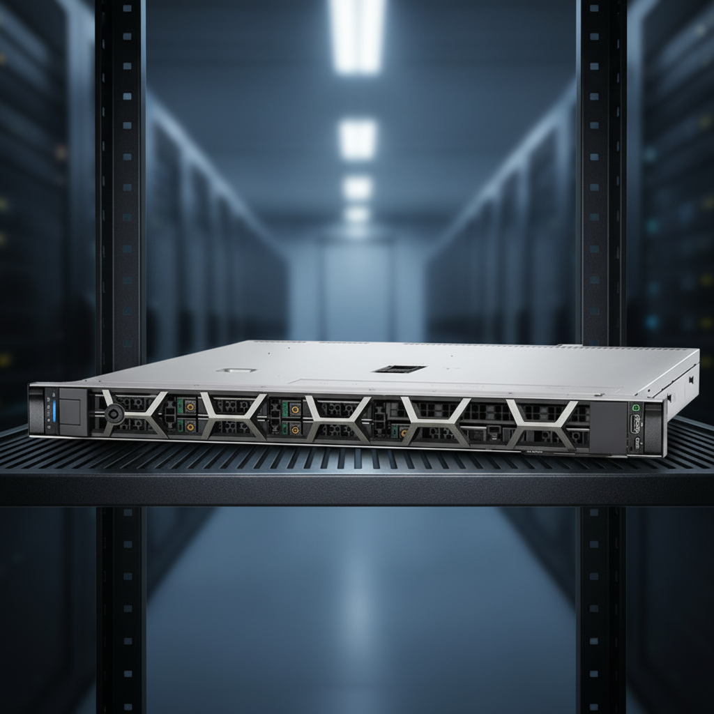 Dell Rack Server R360 1U Configuration Xeon 16GB RAM 6TB SSD Storage for Enterprise Storage Server