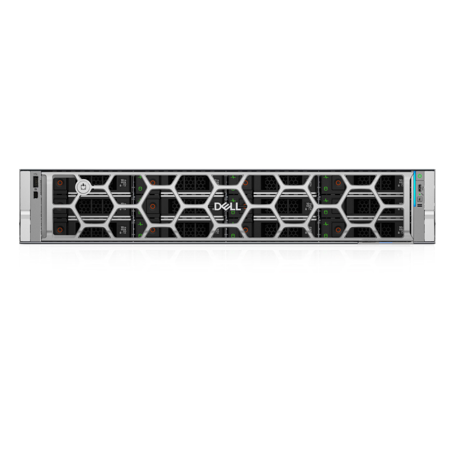 Dell R570 AI Computing Server 2U Rack Server Support High Capacity RAM and Storage for Enterprise Networking Hardware