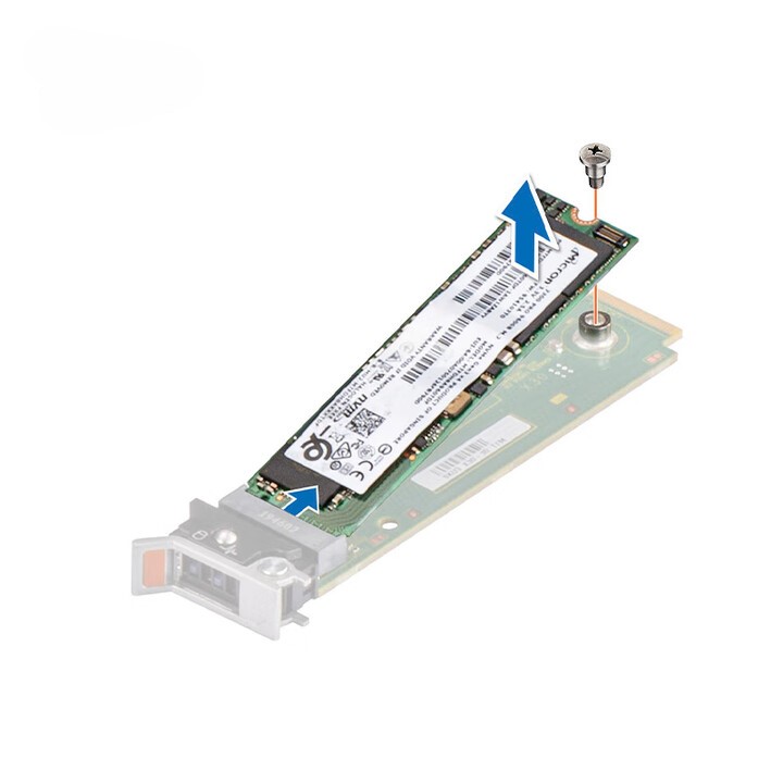 For Boss N1 Rack-Mounted Controller Card R760/R750/R660/R650 Two 480G Hot-Swappable M.2 NVMe SSDs RAID 1/0 Gen 3 PCIe Stock