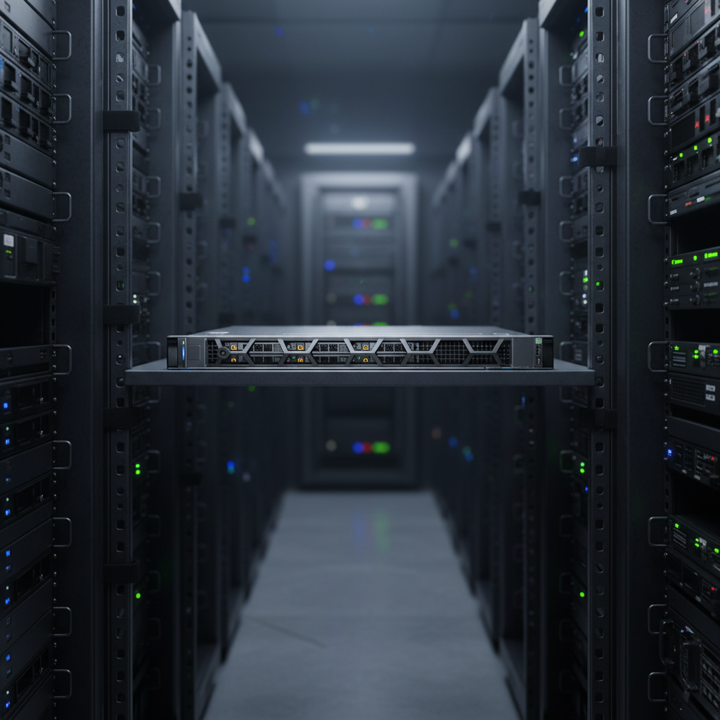 Dell PowerEdge R260 Rack Server Intel Xeon E-2414 2.3G, 6C/12T, 18M Cache 16GB 1TSATA Enterprise  R260  Server