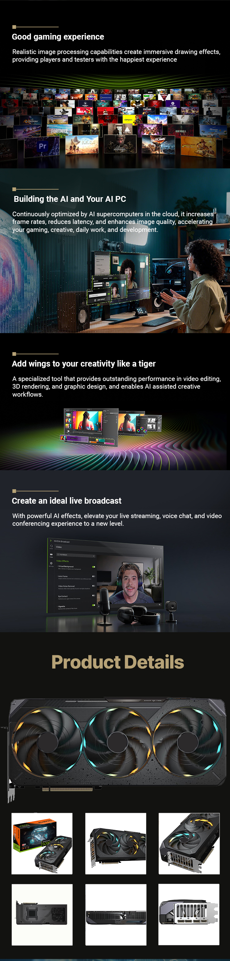 RTX 5090 D v2 GAMING Fan System