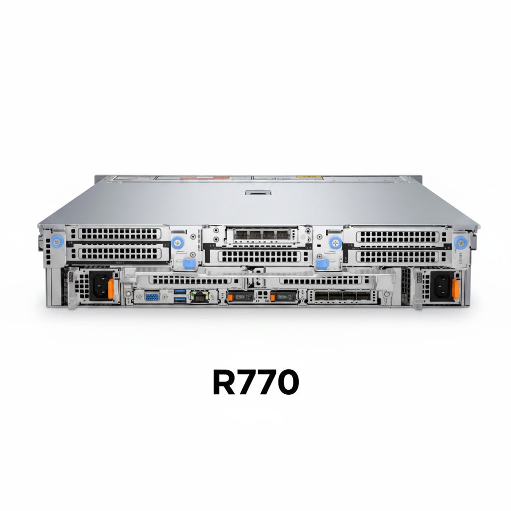 Ready To Ship Original DELL PowerEdge R770 2U Rackmount Robust Hardware High Performance Data Computing Analytics Server