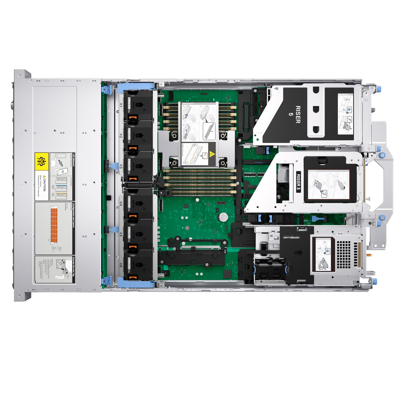 Refurbished DELL R570 PowerEdge High Speed 2U System Professional Grade Hardware for Reliable Data Storage Computing Rack Server