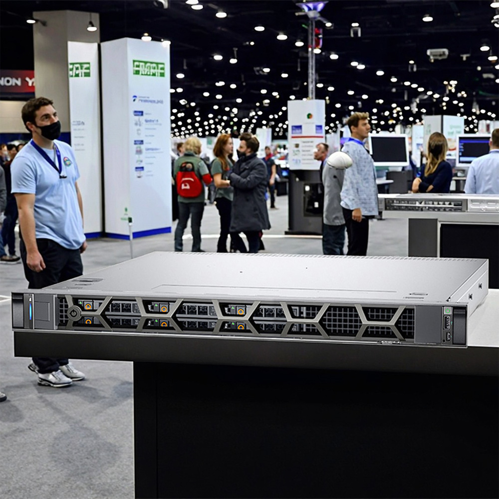 Dell For PowerEdge R260 1U Rack Mount Server 8 Cores Intel Xeon  E-2414 Series Newly-Designed One Informatiqu Serveur Stock