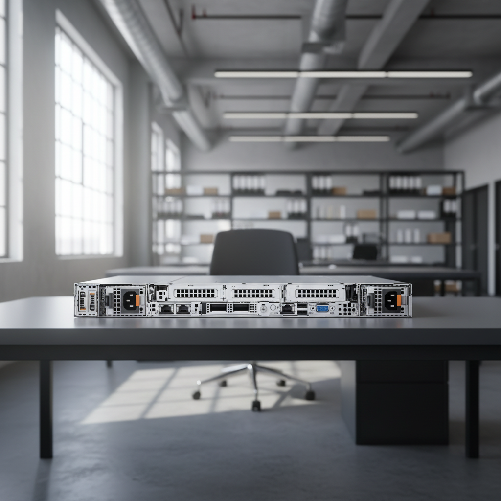 Dell R6625 1U Rack Server Highest Density Computing Server Support Multi-Core CPU and Large RAM Capacity for Server Room
