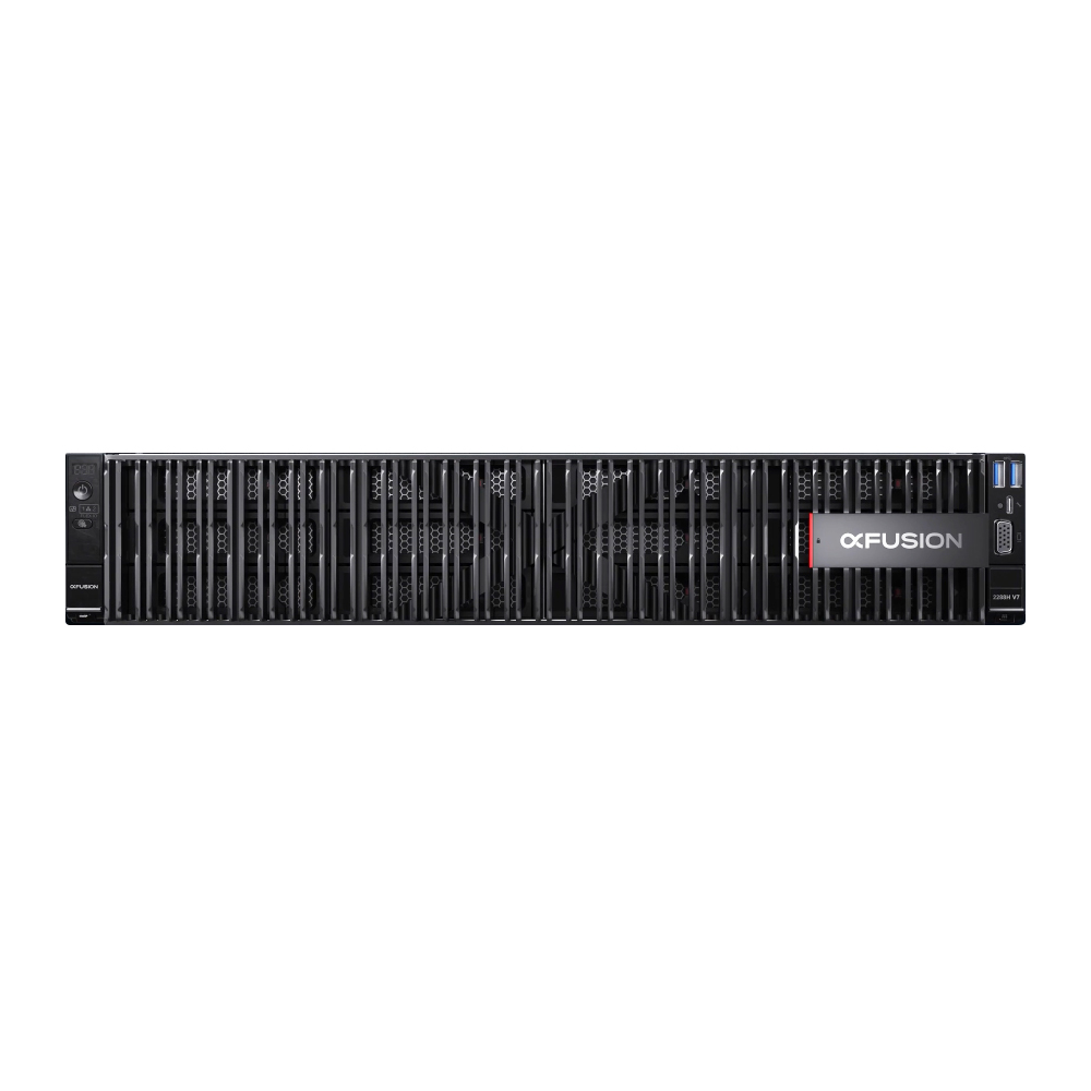 High Performance 2U Rack GPU Server FusionServer 2288H V7 Well-Known Brands Supports Intel Xeon Scalable Processors