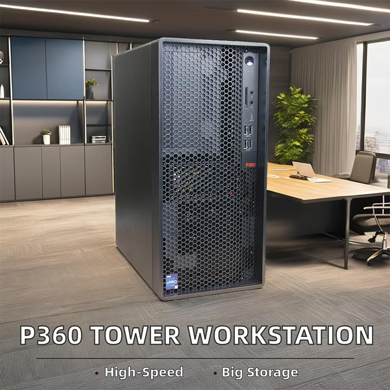 ThinkStation P360 Tower 3D Rendering Modeling Workstation Intel Core I9-12900 16GB RAM 512G+1T HDD 500W USB Memory Port Desktop
