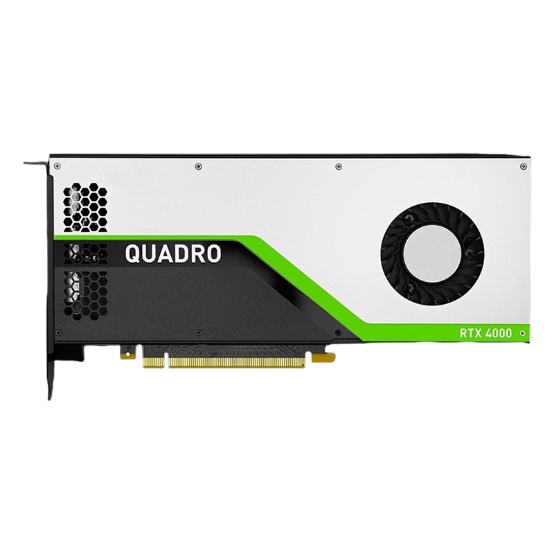 NVIDIA Wholesale High Performance Quadro RTX 4000 8GB 256-bit Slim Single Slot GPU for 8K Video Post Editing CAD Modeling
