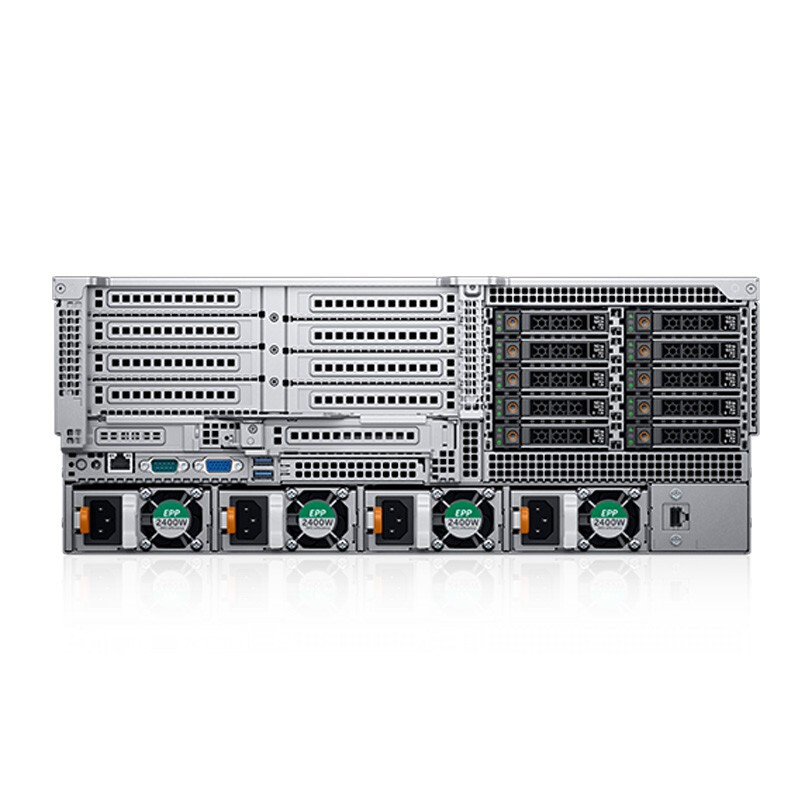 Dell DSS8440 2-channel 4U Rack Server Training Deep Learning AI Customized Machine with RTX3090 GPUs 256G RAM in Stock