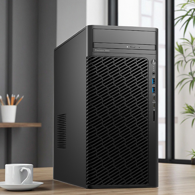 Precision T3660/T3680 Graphics Workstation Desktop Host 3D Design, Rendering, Modeling, Deepseek Deployment Play Station