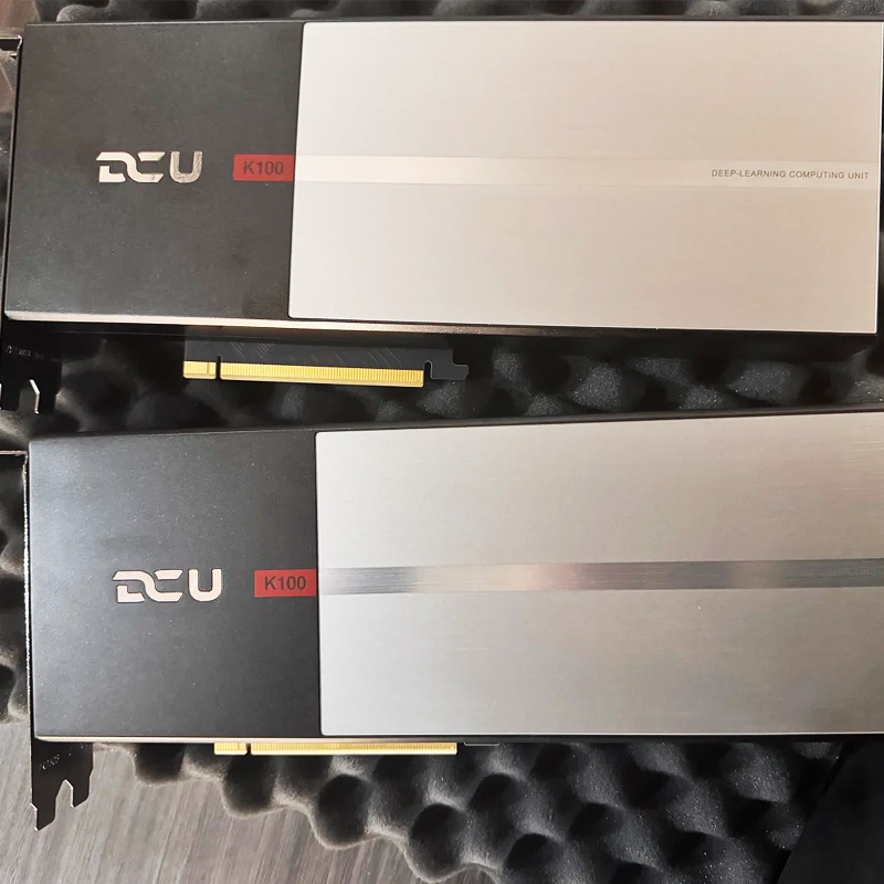 Domestic Zhongke Haiguang K100 AI Version 64GB GPU Graphics Card New Desktop Edition for AI Training & Inference HBM2 PCIe Gen4