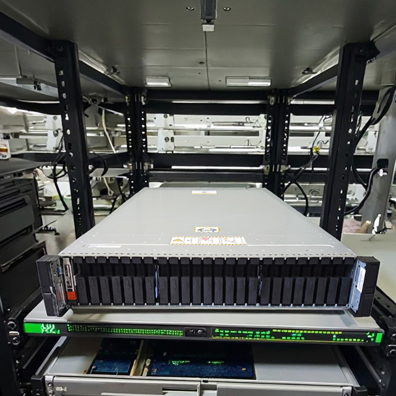 New Storage Array PowerStore 500T 25x2.5" 2xCPU 96GB*2 7x1.92TB NVMe BE B 2xPS 210-AYGT in Stock