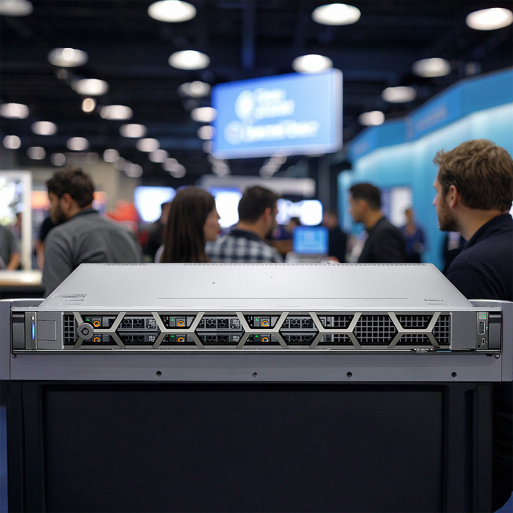 Dell For PowerEdge R260 1U Rack Mount Server 8 Cores Intel Xeon  E-2414 Series  Customized 2U Rack Server