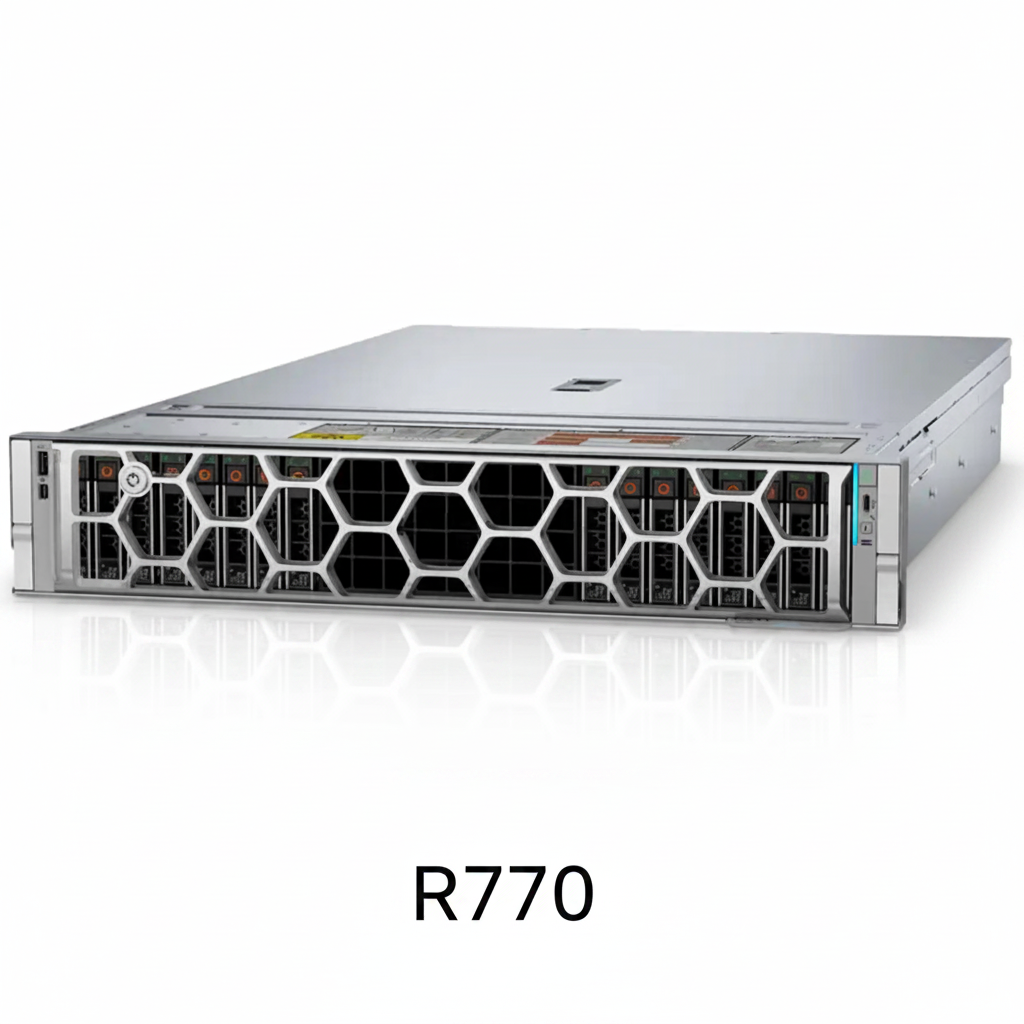 Cutting Edge DELL PowerEdge R770 2U Dual Socket For Ultra Supercomputing High Performance Scientific Research Work Server