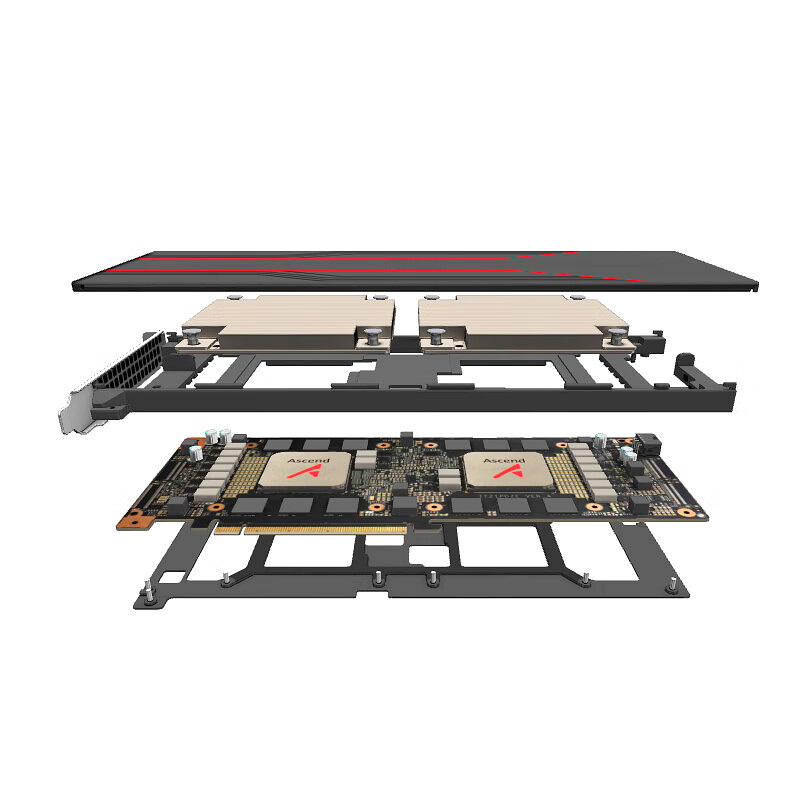 New Domestic Atlas 300I PRO 24GB Ascend AI Accelerator Video Analysis Large Model Computing Inference Fan-Cooled Desktop