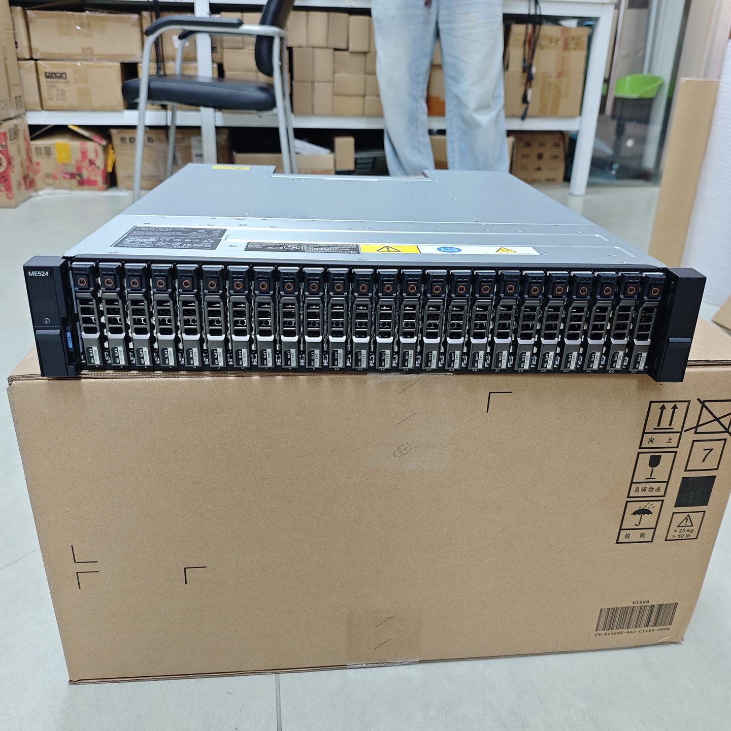 New Product Launch Dell PowerVault ME524 24-Bay 2.5" 12Gb SAS Expansion Enclosure 2U Disk Array