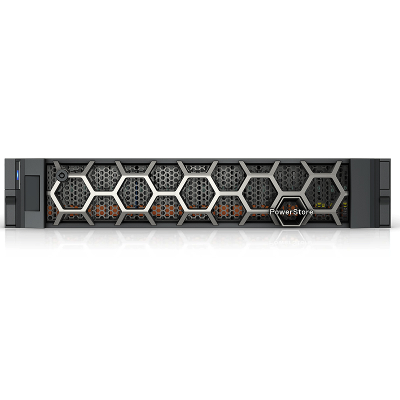 New Storage Array PowerStore 500T 25x2.5" 2xCPU 192GB (96GB*2) 7x1.92TB NVMe 8x10GbE 2FC 2Optical 2xPS 210-AYGT All-flash Stock