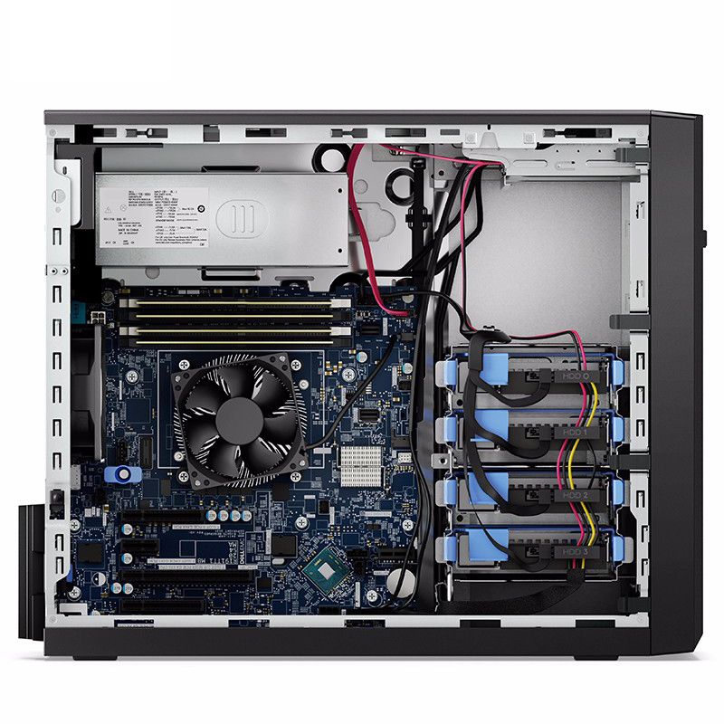 For PowerEdge T150 Tower Server Intel Xeon E-2314 8GB DDR4 4TB SATA NAS Home Office Use Small Form Factor 3-Year Warranty 300W