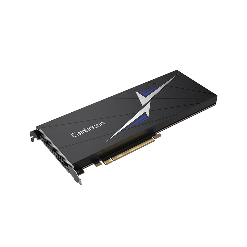 High Bandwidth Cambricon MLU370-X4 Graphics Card for Modern Artificial Intelligence Application Systems
